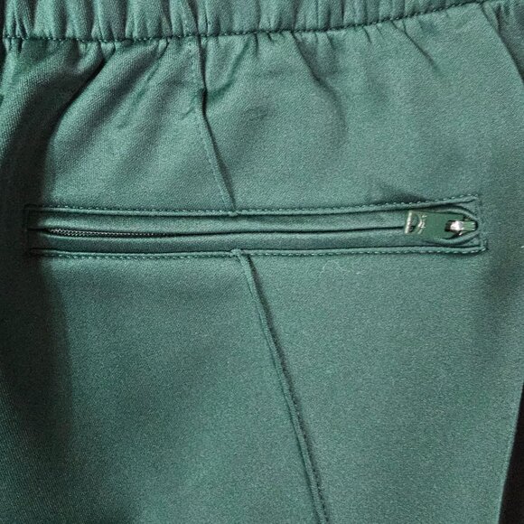 Ovadia & Sons Green Track Pants L Purple Double Side Stripe Athleisure Designer - Picture 10 of 11